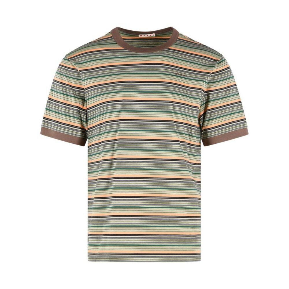 Marni Multicolor Cotton T-Shirt Men